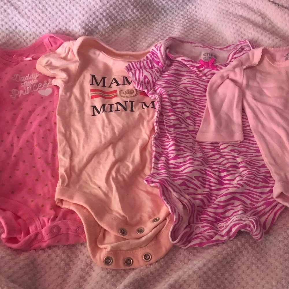 Pink Girls' Pajama Onesie Set - Soft Cotton Sleepwear